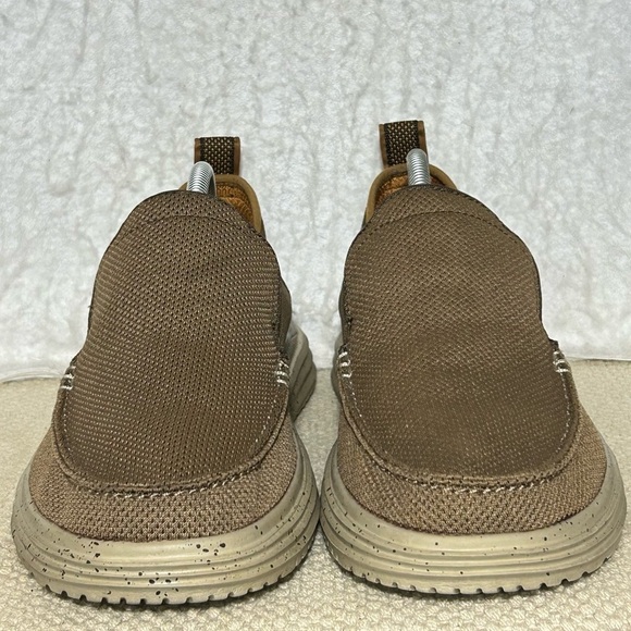 Skechers Mens Brown Proven Renco Slip On Casual Loafer Sneakers Shoes SZ US 10 - Picture 3 of 11